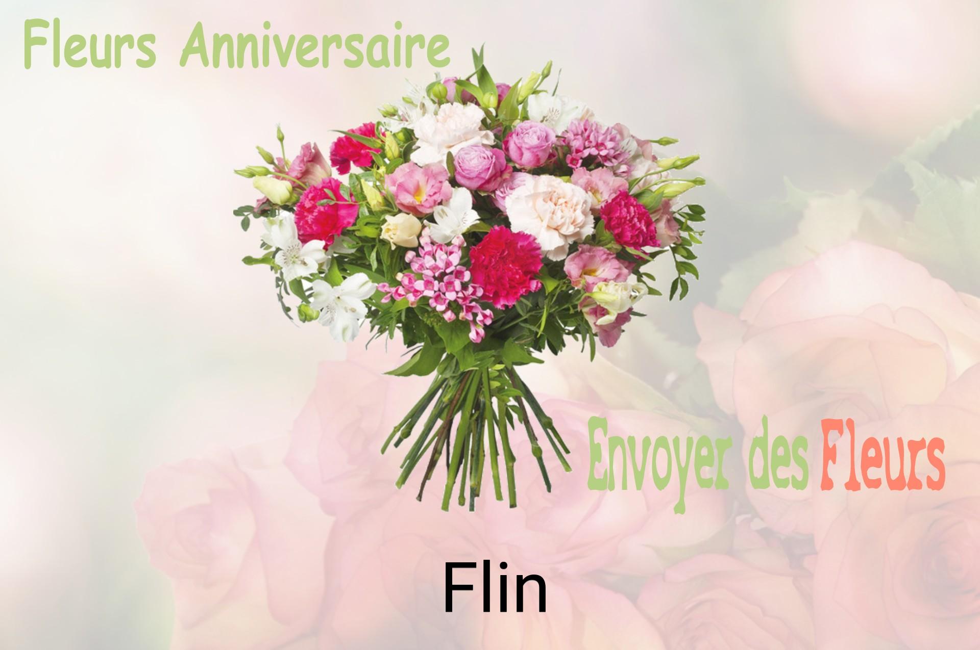 Bouquet de fleurs d’anniversaire livré à Flin